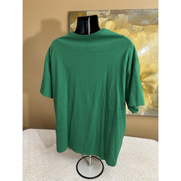 Star Wars Christmas Yoda May The Gifts Be With You Graphic Green Tee Size 2XL - Picture 11 of 15